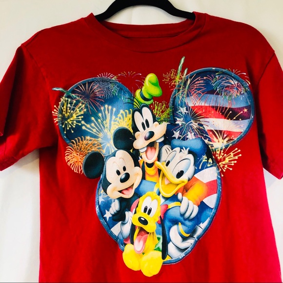 Disney Small (34/36) Men’s Tee 100% Cotton Mickey - Picture 2 of 4
